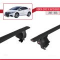 Honda Civic 9 (FK) HB 2012-2015 Arası ile Uyumlu ACE-4 Ara Atkı Tavan Barı Siyah 2 Adet