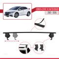 Honda Civic 9 (FK) HB 2012-2015 Arası ile Uyumlu ACE-4 Ara Atkı Tavan Barı Siyah 2 Adet