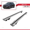 BMW X3 (G01) 2018-2024 Arası ile Uyumlu HOOK Model Ara Atkı Tavan Barı Gri 2 Adet