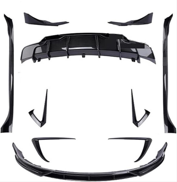 Tesla Model 3 Aero Uyumlu Body Kit Parlak Siyah