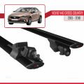 Volvo V40 Cross Country 2013-2018 Arası ile Uyumlu HOOK Model Ara Atkı Tavan Barı Siyah 2 Adet