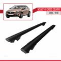 Volvo V40 Cross Country 2013-2018 Arası ile Uyumlu HOOK Model Ara Atkı Tavan Barı Siyah 2 Adet