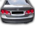 Honda Civic Uyumlu Yedek Parça 2007-2011 Anatomik Spoiler Boyalı