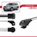 Kia Mohave (HM) 2008-2019 Arası ile Uyumlu ACE-1 Ara Atkı Tavan Barı Gri 3 Adet