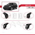 BMW X1 (E84) 2010-2015 Arası ile Uyumlu ACE-2 Ara Atkı Tavan Barı Siyah 2 Adet
