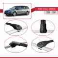 Ford Focus 2 (C307) Turnier 2008-2010 Arası ile Uyumlu ACE-1 Ara Atkı Tavan Barı Siyah 3 Adet