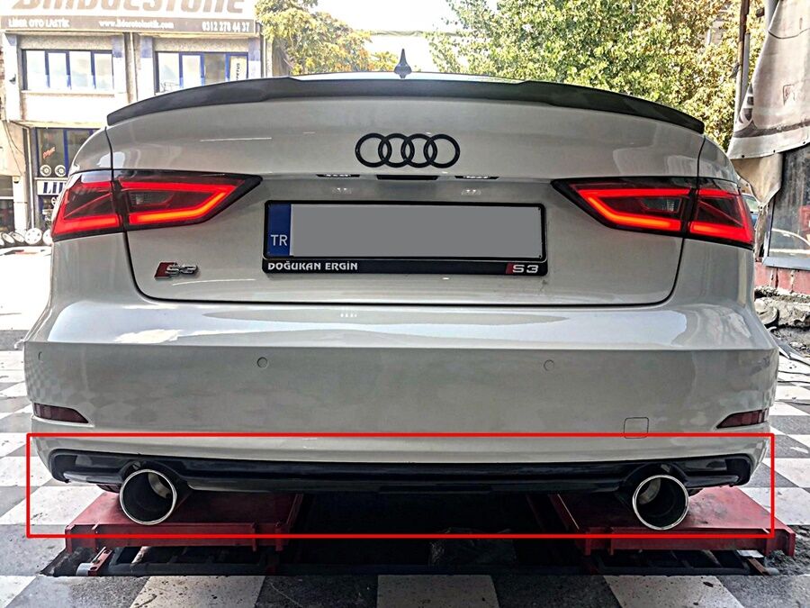 Audi A3 8V 2013-2016 Sedan Difüzör