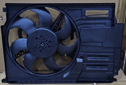 BMW 1 F40 116D 118D 2019 Sonrası X1 F48 116D 118D 2014 2022 Mini Cooper F55 F56 F57 Fan Motoru Davlumbazlı 440Mm 3 Fiş 300W 7 Kanat
