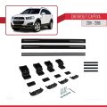 Chevrolet Captiva 2011-2015 Arası ile Uyumlu BASIC Model Ara Atkı Tavan Barı Siyah 2 Adet