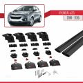 Hyundai ix35 2 (LM) 2010-2015 Arası ile Uyumlu ACE-2 Ara Atkı Tavan Barı Siyah 2 Adet