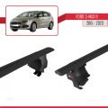 Ford S-Max 2 (CD539) 2015-2023 Arası ile Uyumlu ACE-4 Ara Atkı Tavan Barı Siyah 2 Adet