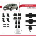 Ford S-Max 2 (CD539) 2015-2023 Arası ile Uyumlu ACE-4 Ara Atkı Tavan Barı Siyah 2 Adet