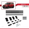 Skoda Yeti 2009-2017 Arası  ile Uyumlu BASIC Model Ara Atkı Tavan Barı Siyah 2 Adet