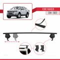 Ford Ranger (P375) 2011-2022 Arası ile Uyumlu ACE-4 Ara Atkı Tavan Barı Siyah 2 Adet