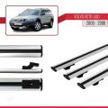 Volvo XC70 (P2) 2000-2007 Arası ile Uyumlu BASIC Model Ara Atkı Tavan Barı Gri 3 Adet