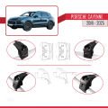 Porsche Cayenne 3 (9YA) 2018 ve Sonrası ile Uyumlu ACE-2 Ara Atkı Tavan Barı Gri 2 Adet