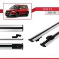 Skoda Yeti 2009-2017 Arası  ile Uyumlu BASIC Model Ara Atkı Tavan Barı Gri 2 Adet