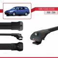 Ford Focus (C170) SW 1998-2004 Arası ile Uyumlu ACE-1 Ara Atkı Tavan Barı Siyah 3 Adet