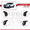 Peugeot 2008 II (P24) 2020 ve Sonrası ile Uyumlu ACE-2 Ara Atkı Tavan Barı Siyah 2 Adet
