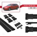 Mazda 6 I (GG1) 2002-2007 Arası ile Uyumlu FLY Model Ara Atkı Tavan Barı Siyah 2 Adet