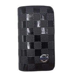 Volvo Uyumlu Yedek Parça Fermuarlı Parlak Deri Anahtar Kabı