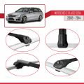 Mercedes C Class 3 (S204) 2008-2014 Arası ile Uyumlu ACE-1 Ara Atkı Tavan Barı Siyah 2 Adet