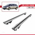 Opel Astra J Wagon 2010-2015 Arası ile Uyumlu HOOK Model Ara Atkı Tavan Barı Gri 2 Adet