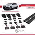 Q7 (4L) 2006-2015 Arası ile Uyumlu ACE-2 Ara Atkı Tavan Barı Siyah 2 Adet