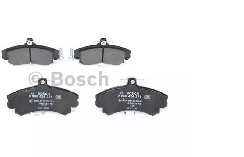 Volvo S40 1995 Sonrası, Mitsubishi Carisma 1996–2006 1.8 ABS'li, Colt 2004–2012, Space Star 1998–, Fortwo 2004–2006 Ön Fren Balatası (BOSCH1)