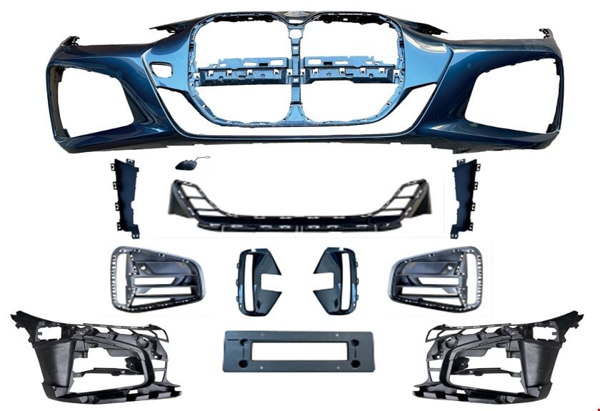 Bmw G22 Ön Tampon Seti M-tech 2022 Sonrası Uyumlu