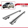 Kia Carens 2013-2019 Arası ile Uyumlu HOOK Model Ara Atkı Tavan Barı Gri 2 Adet