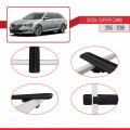 Skoda Superb 3 (3V) Combi Pre-Facelift 2015-2019 Arası ile Uyumlu BASIC Model Ara Atkı Tavan Barı Siyah 2 Adet