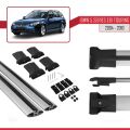 BMW 5 Serisi (E61) Touring 2004-2010 Arası ile Uyumlu FLY Model Ara Atkı Tavan Barı Gri 2 Adet