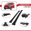 Citroen Dispatch (K0) 2017 ve Sonrası ile Uyumlu FLY Model Ara Atkı Tavan Barı Siyah 2 Adet