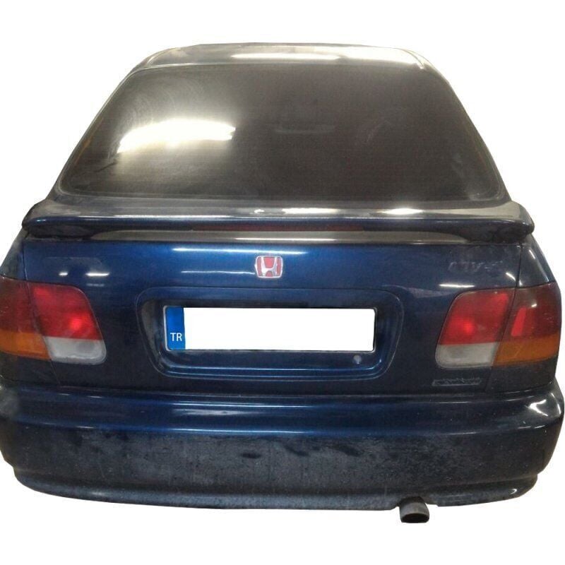 Honda Civic Uyumlu Yedek Parça 1996-2001 Sedan Işıklı Spoiler Boyalı