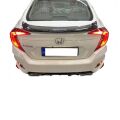Honda Fc5 Uyumlu Yedek Parça Spoon Spoiler Boyalı Fiber