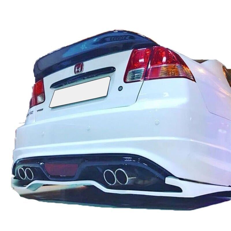 Honda Civic Uyumlu Yedek Parça Vtec2 Spoon Spoiler Boyalı Fiber