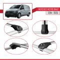 Mercedes Metris (W447) 2014 ve Sonrası ile Uyumlu ACE-1 Ara Atkı Tavan Barı Gri 3 Adet