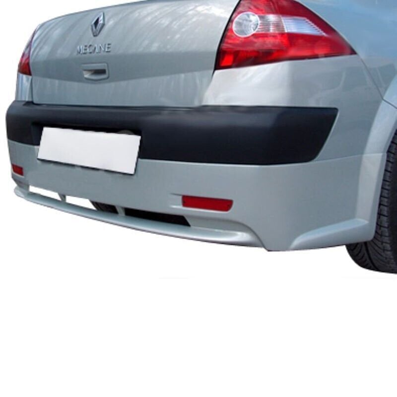 Renault Megane 2 Sedan Uyumlu Yedek Parça Arka Tampon Eki Boyasız