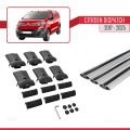 Citroen Dispatch (K0) 2017 ve Sonrası ile Uyumlu FLY Model Ara Atkı Tavan Barı Gri 3 Adet