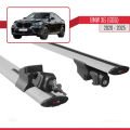 BMW X6 (G06) 2020-2025 Arası ile Uyumlu HOOK Model Ara Atkı Tavan Barı Gri 2 Adet