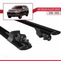Mitsubishi Pajero Sport 3 2016 ve Sonrası ile Uyumlu HOOK Model Ara Atkı Tavan Barı Siyah 2 Adet
