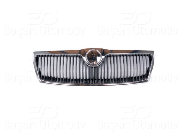 Skoda Octavia II 2004-2008 Siyah Petekli Krom Çerçeveli Panjur