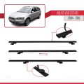 Volvo V50 2004-2012 Arası ile Uyumlu BASIC Model Ara Atkı Tavan Barı Siyah 3 Adet