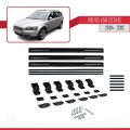 Volvo V50 2004-2012 Arası ile Uyumlu BASIC Model Ara Atkı Tavan Barı Siyah 3 Adet