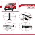 Citroen Dispatch (K0) 2017 ve Sonrası ile Uyumlu BASIC Model Ara Atkı Tavan Barı Gri 4 Adet