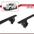 Fiat Grande Punto (199) 2005-2012 Arası ile Uyumlu ACE-4 Ara Atkı Tavan Barı Siyah 2 Adet
