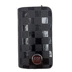 Fiat Uyumlu Yedek Parça Fermuarlı Parlak Deri Anahtar Kabı