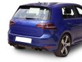 Volkswagen Golf 2013+ Uyumlu Yedek Parça 7-7,5 Gti Cam Spoiler 4 Parça Plastik