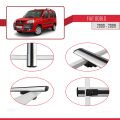 Fiat Doblo 2000-2009 Arası ile Uyumlu BASIC Model Ara Atkı Tavan Barı Gri 4 Adet